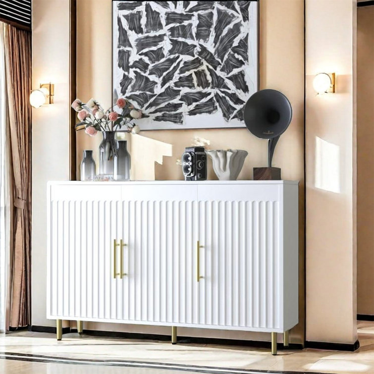 Ebern Designs Elegant Simple Style Sideboard Large Storage With